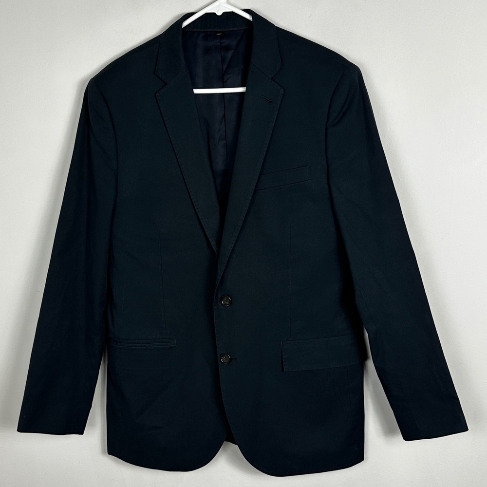J Crew Ludlow Blazer Jacket Navy Blue Mens Size 40 R Sports Coat Jacket 35730‎